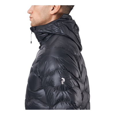 M Helium Down Hood Jacket Black