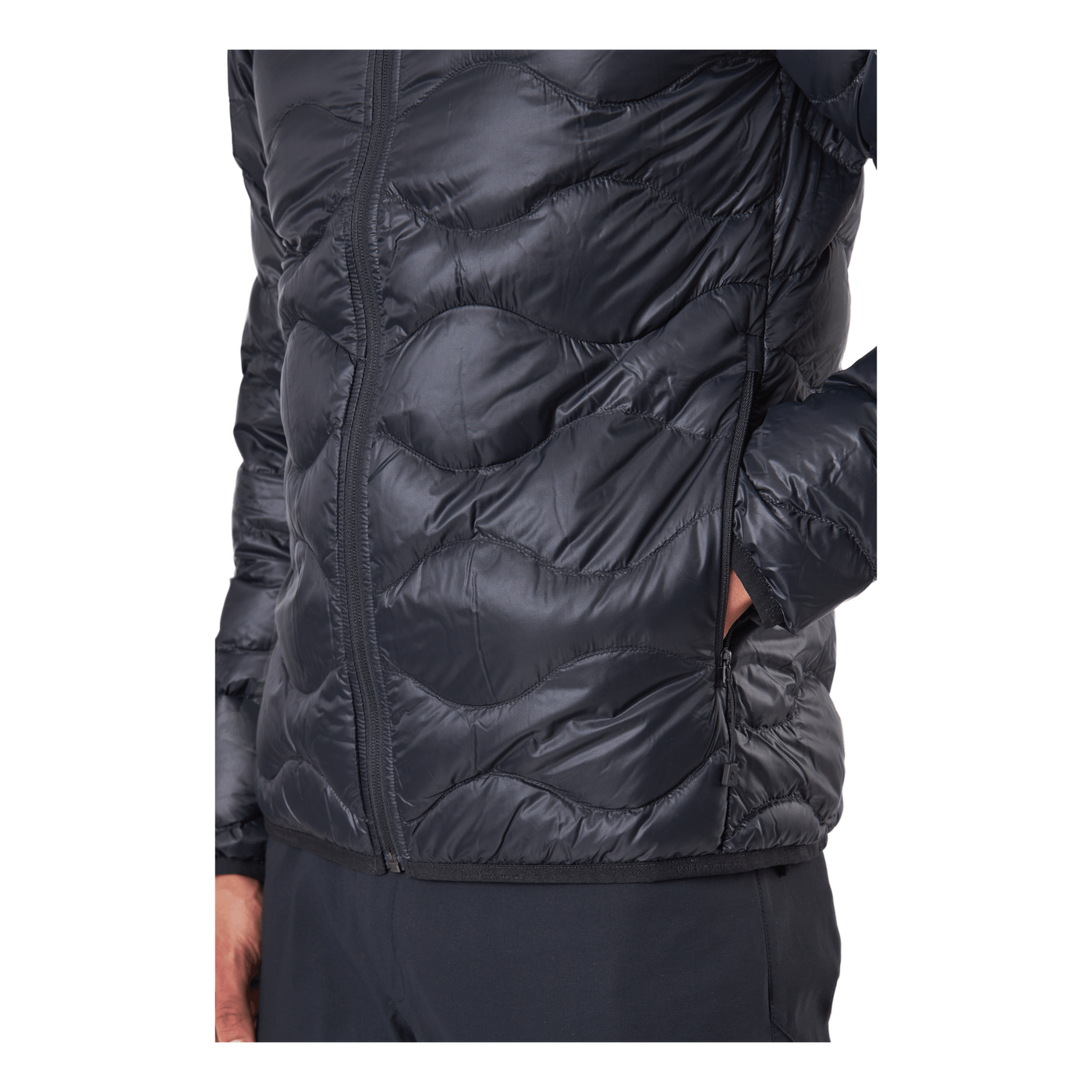 M Helium Down Hood Jacket Black