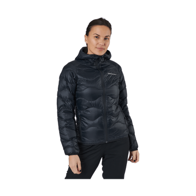 W Helium Down Hood Jacket Black