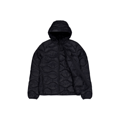 W Helium Down Hood Jacket Black