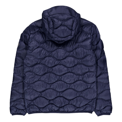 M Helium Down Hood Jacket Blue Shadow