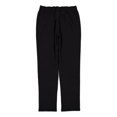 Straight Hem Pants Black Beauty