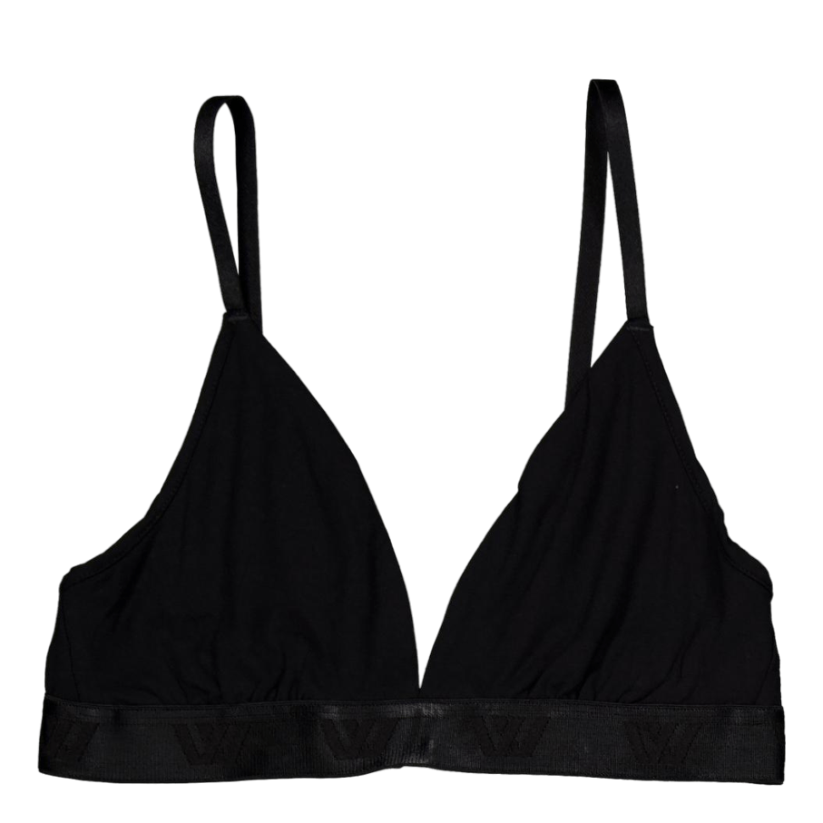 Ess' Triangle Bralette Black