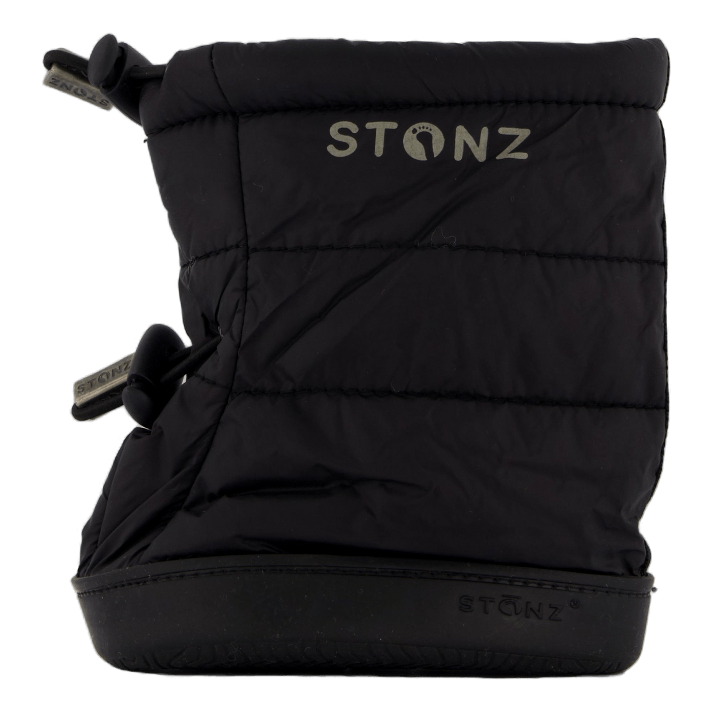 Stonz Toddler Puffer Booties Black