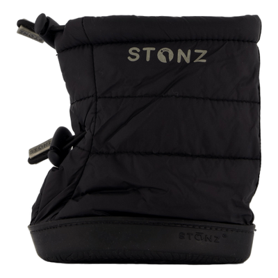 Stonz Toddler Puffer Booties Black