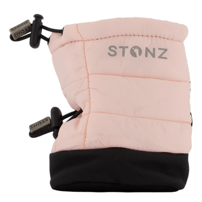 Stonz Toddler Puffer Booties Pink