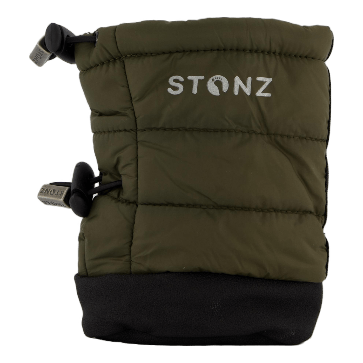 Stonz Toddler Puffer Booties Green