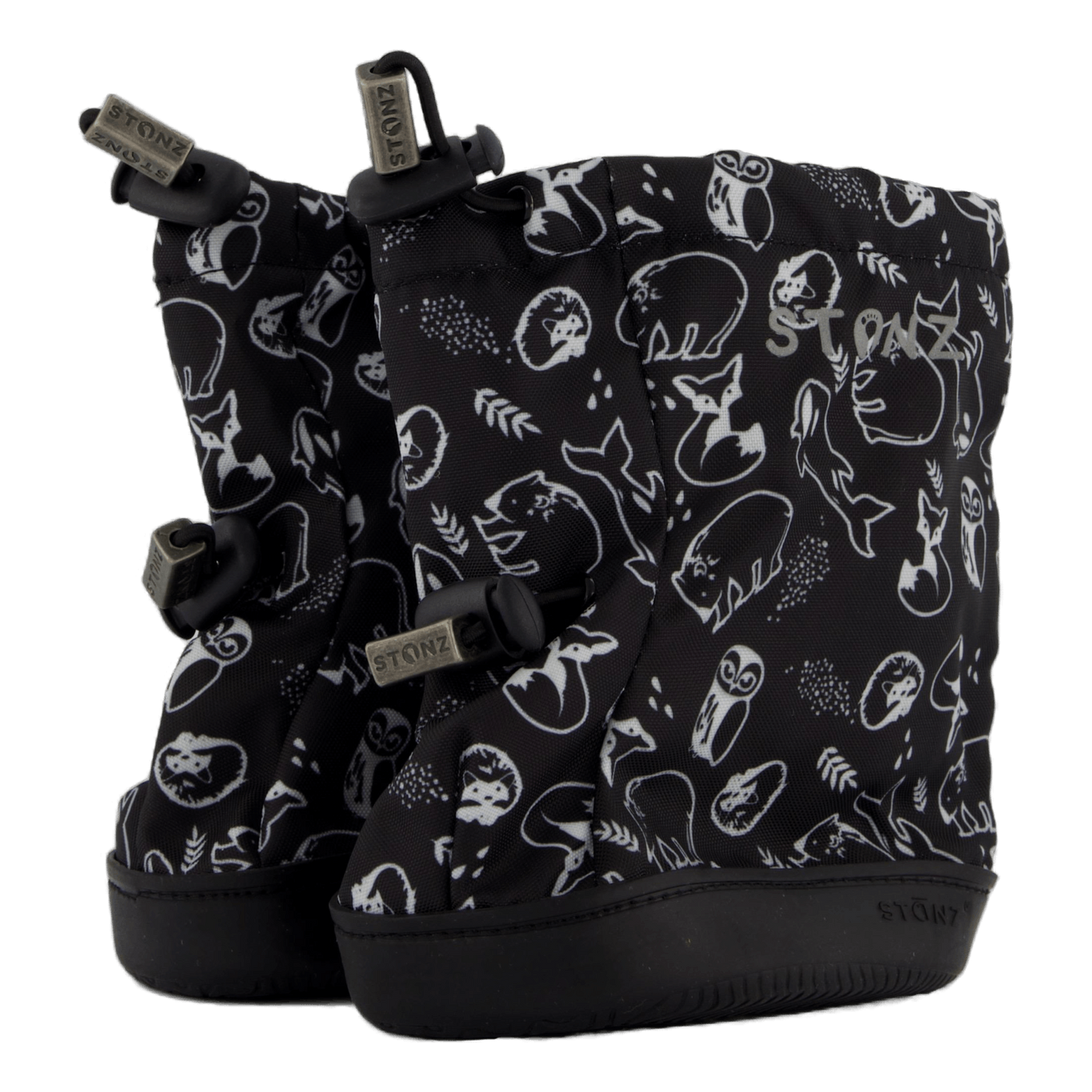 Toddler Booties Black