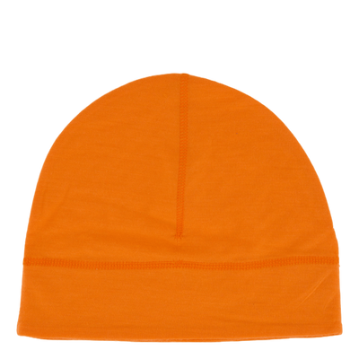 Thin Running Hat Wool Orange Orange