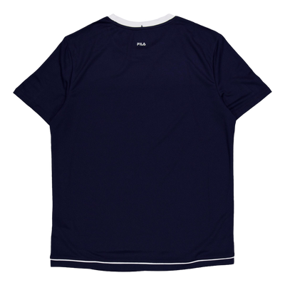 T-shirt Elias Navy/white