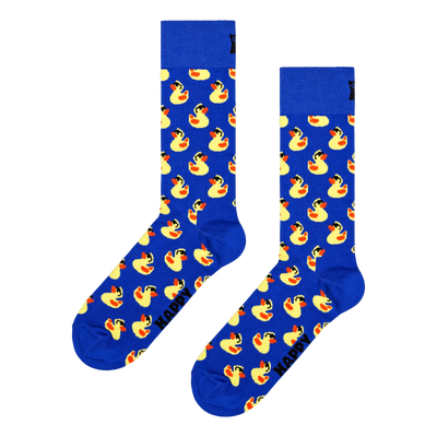 3-pack Rubber Duck Socks Gift  Blue