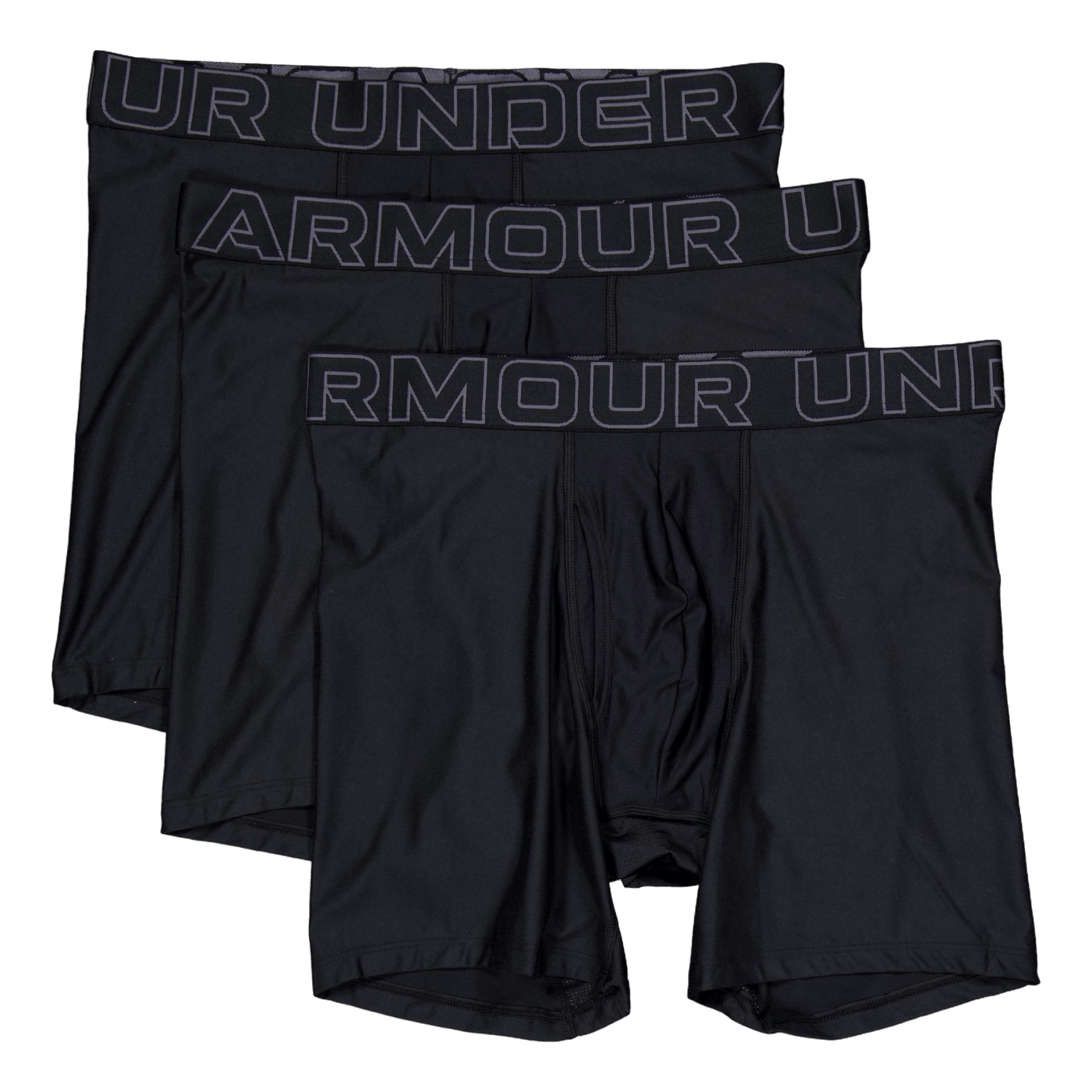 Ua Performance Tech - Solid 6  Black