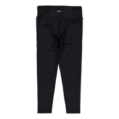 Hw 7/8 Legging Logo Black/black