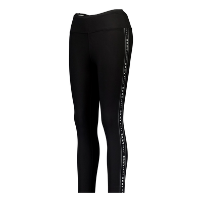 Hw 7/8 Legging Logo Black/black