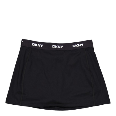 Logo Elastic Skort Black