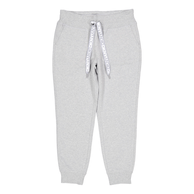 Two Tone Logo Drawcord Jogger Pearl Grey Heather