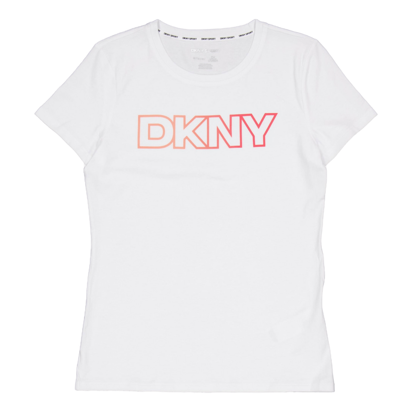 Ombre Outline Logo C White/trop Peach