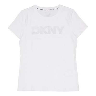 Arched Dkny Rhinestone Ombre L White/silver