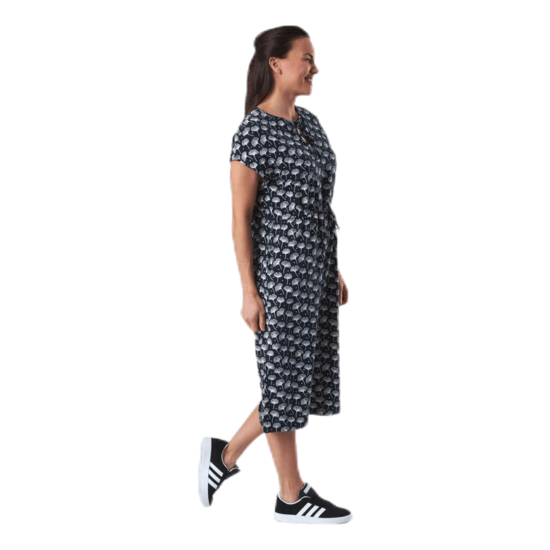 Fiona Dress Blue/Patterned