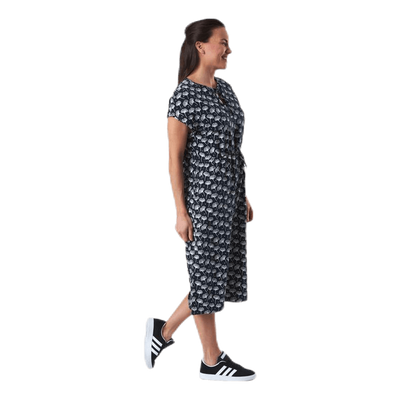 Fiona Dress Blue/Patterned