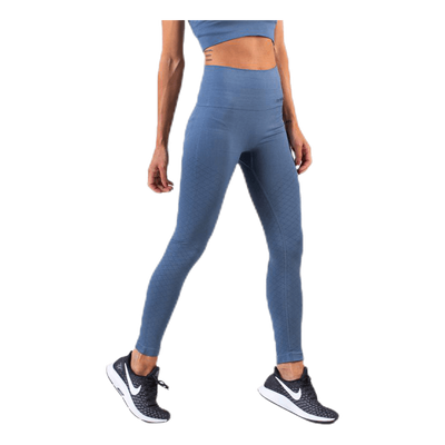 Seamless Tights Blue