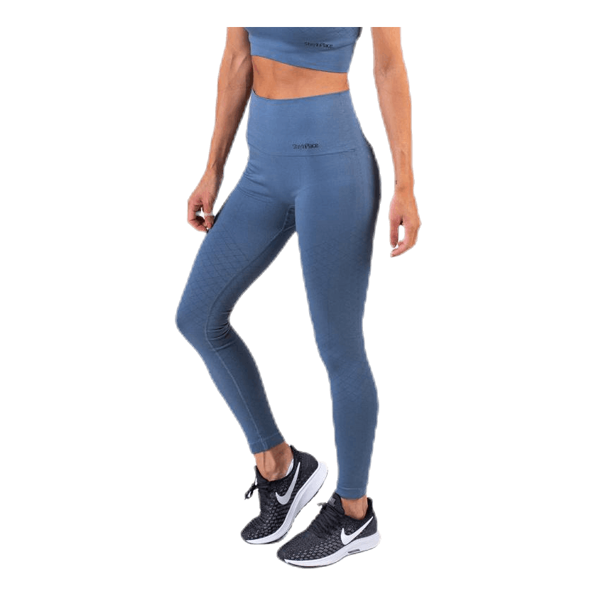 Seamless Tights Blue