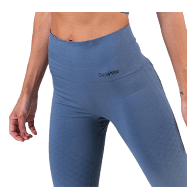 Seamless Tights Blue