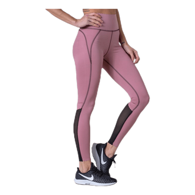 Laser Cut Tights Pink