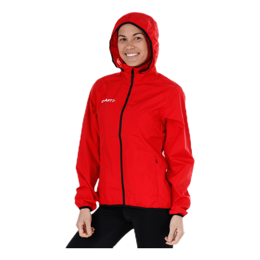 Jacket Rain W Red