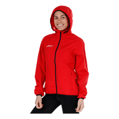 Jacket Rain W Red