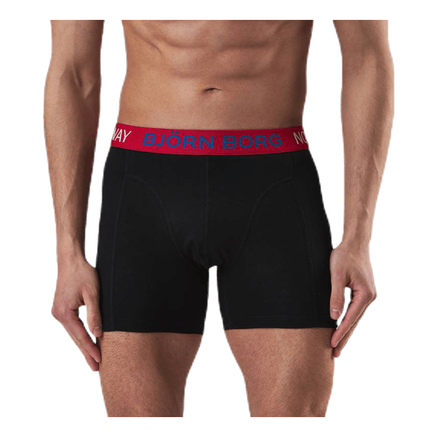 Shorts Sammy Norway 2-pack Black