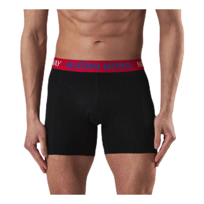 Shorts Sammy Norway 2-pack Black