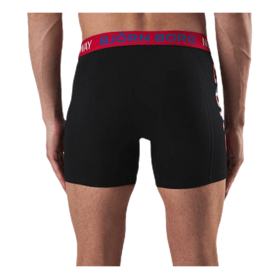 Shorts Sammy Norway 2-pack Black