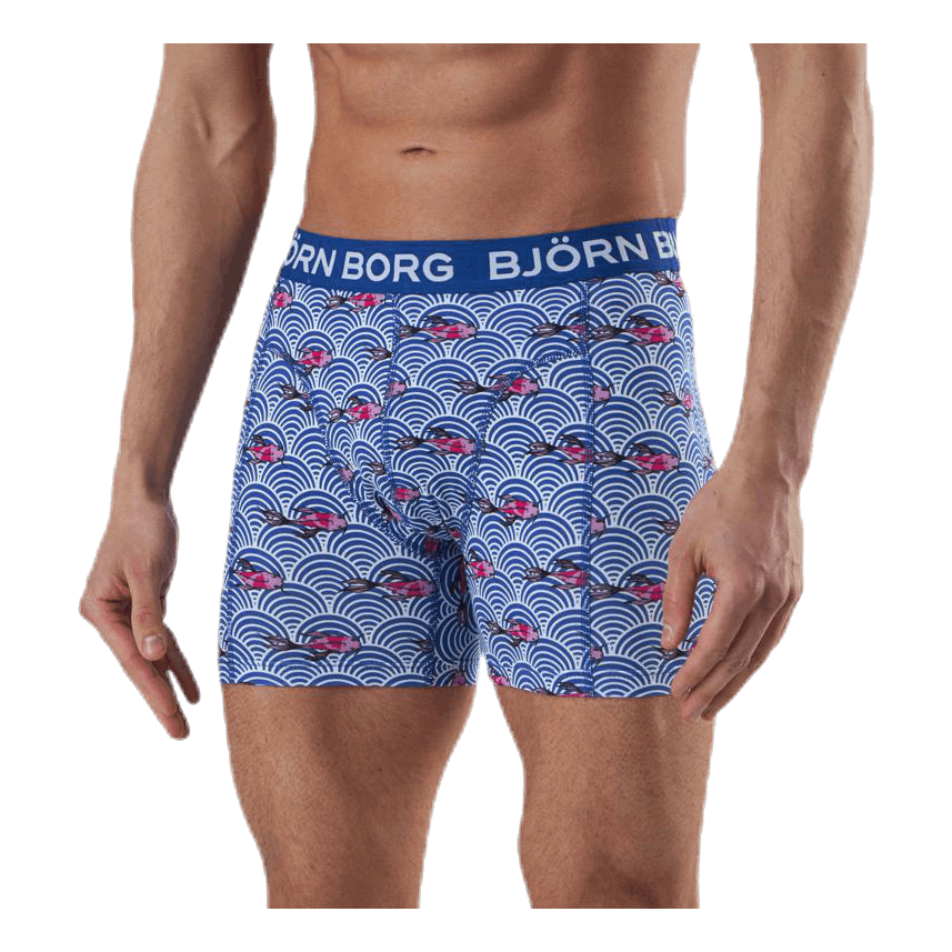 Koi Wave Sammy Shorts 3-Pack Blue