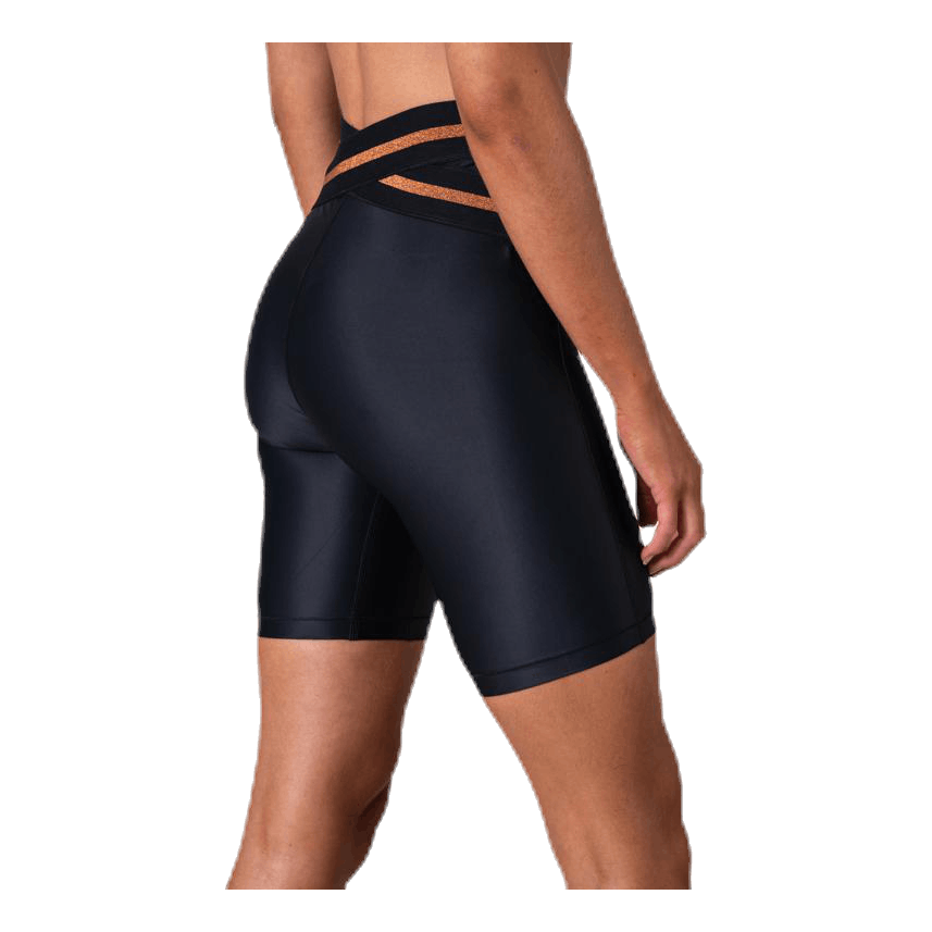 Fearless High Waist Short Tights Black