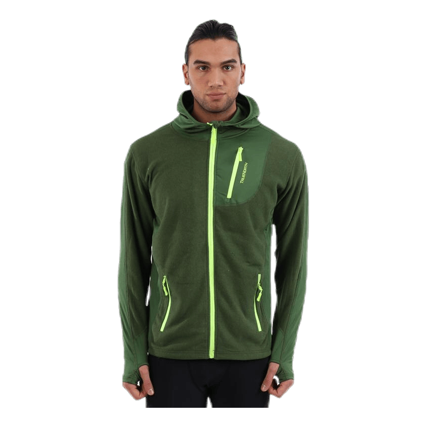 Hood Jacket Fleece Green