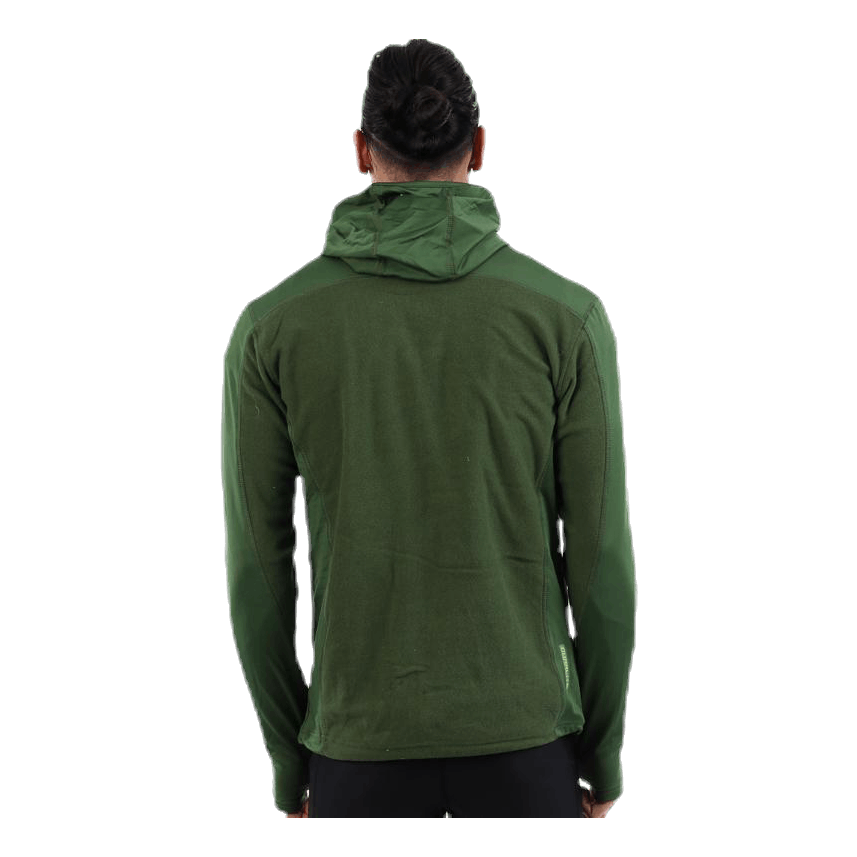 Hood Jacket Fleece Green