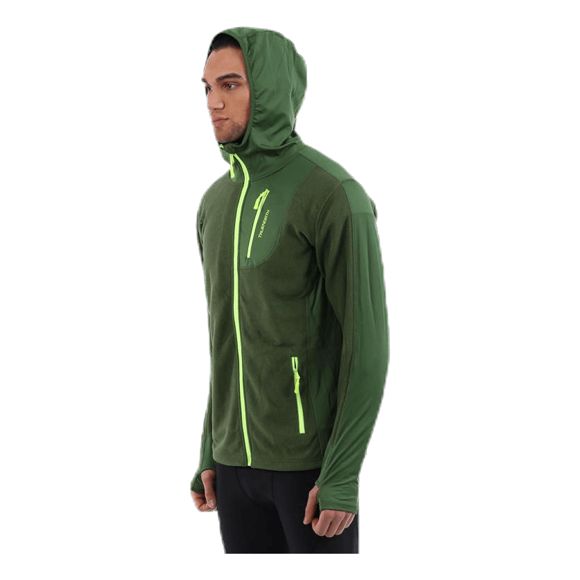 Hood Jacket Fleece Green