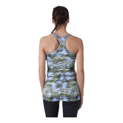 Long Racerback AOP Blue