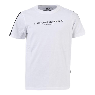 Superlative Conspiracy Logo Tee Youth White