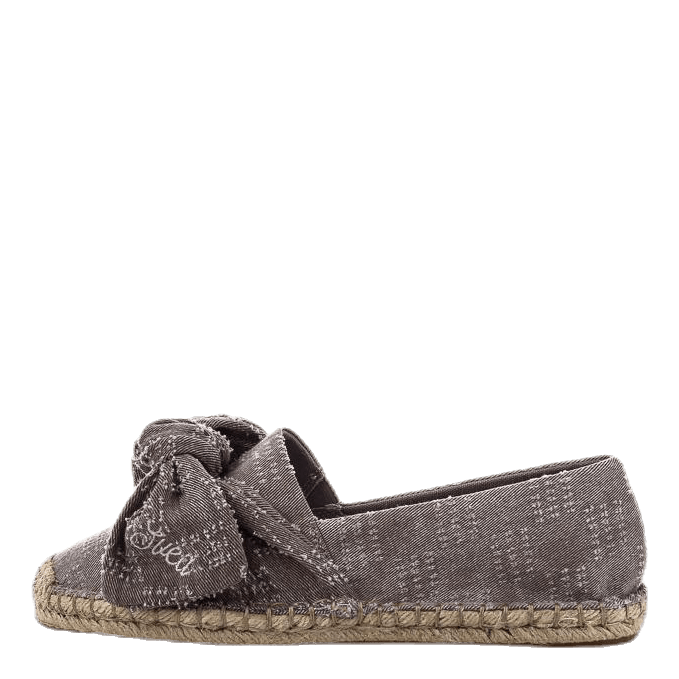 Amanda Knot Espandrillo Grey/Beige