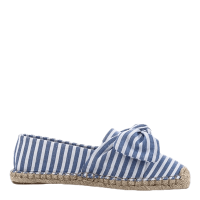 Amanda Knot Espandrillo Blue/White