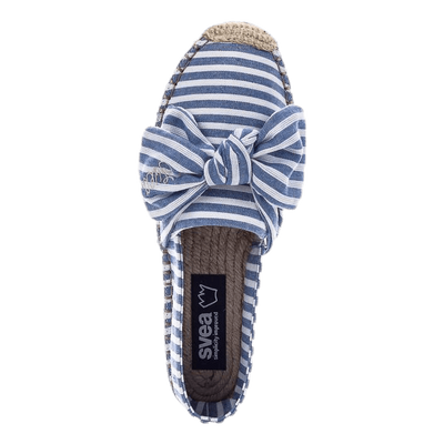 Amanda Knot Espandrillo Blue/White