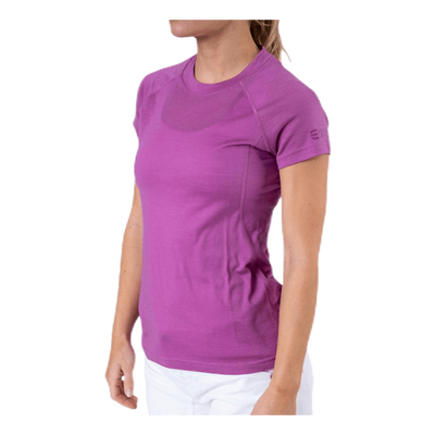 Zeal Merino Tee  Purple