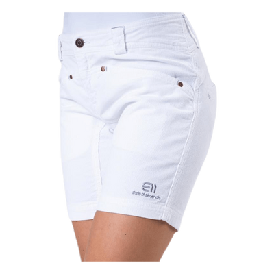 Après Cord Shorts  White