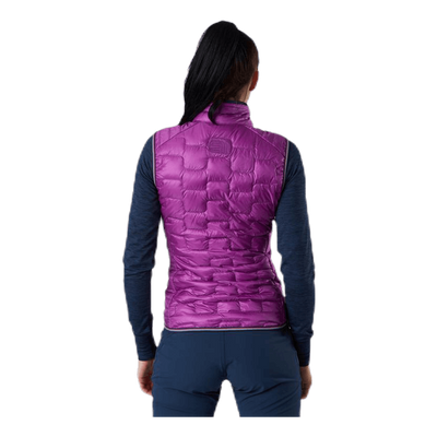 Motion Down Vest  Purple