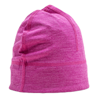 Thin Running Hat Wool Pink