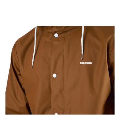 Wings Rain Jacket Brown