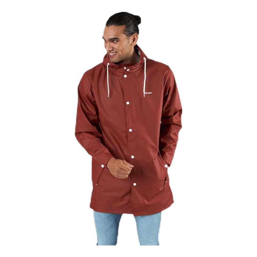 Wings Rain Jacket Brown/Red