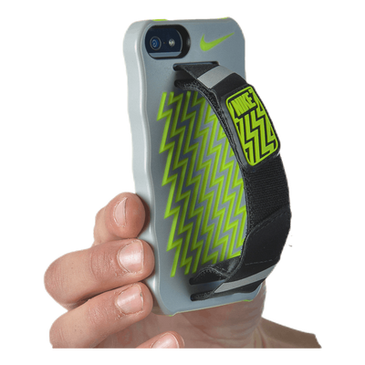 Hand Held Phone Case iPhone5 Grey/Yellow